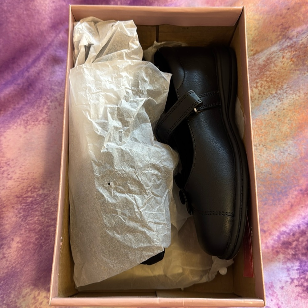 NWT Rachel Shoes - Black Mary Jane toddler size 12 - Picture 3 of 7